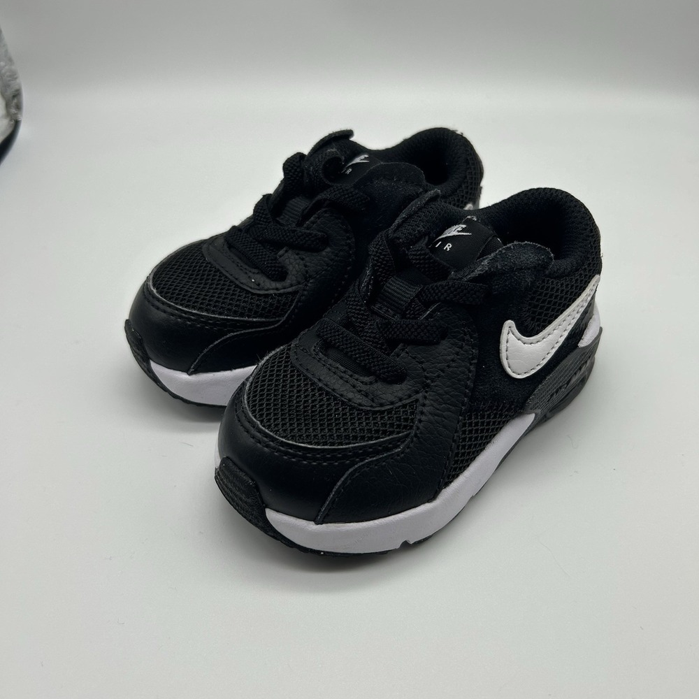 Nike Air Max Excee Black TD Kids Size 5C Black Sneakers CD6893-001